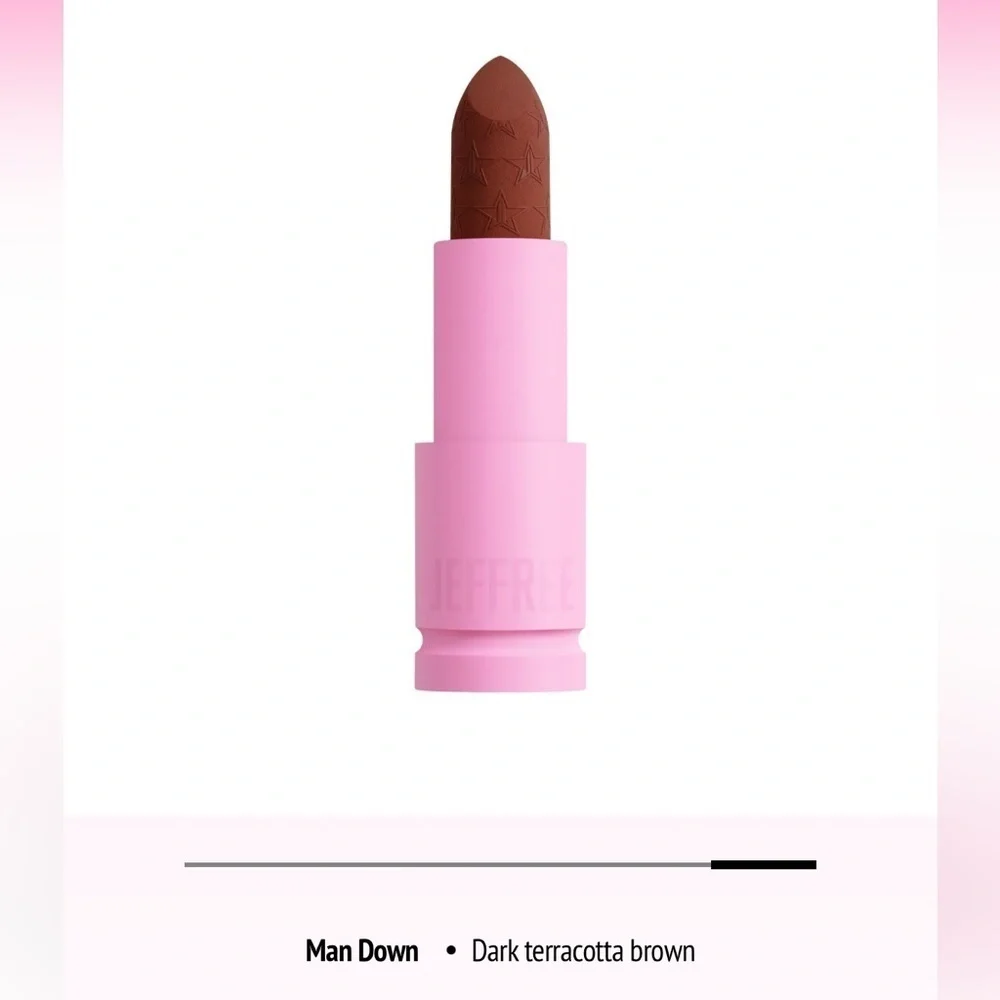 Jeffree Star Velvet Trap lipstick in color Man Down. New!